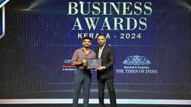 Business News | Nikshan Electronics Receives 'Iconic Brand in Digital and Home Appliances' at Times Business Awards Kerala 2024