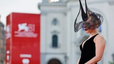 Entertainment News | Lady Gaga Stuns Everyone with Stylish Look, Epic Headpiece at Venice Film Festival