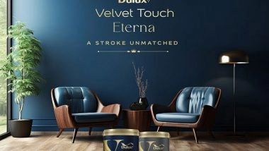 Business News | AkzoNobel India Launches Its First Uber-luxury Interior Emulsion 'Dulux Velvet Touch Eterna'