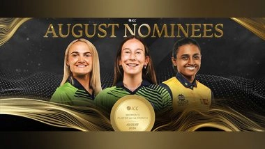 Sports News | Gaby Lewis, Orla Prendergast, Harshitha Samarawickrama Announced Nominees for August's Player of the Month