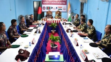 India News | BSF, BGB Holds Commander-level Border Coordination Meeting