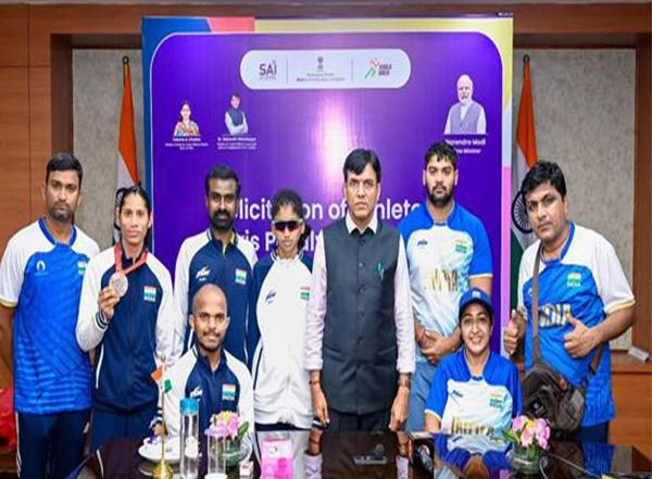 Sports News | Each One of You Has Overcome Challenges and Emerged as Winners: Mansukh Mandaviya Congratulates Para Athletics