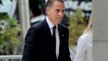 World News | Joe Biden's Son, Hunter Pleads Guilty to All Nine Charges in Federal Tax Case