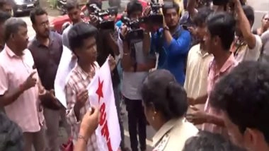 India News | Tamil Nadu: DYFI, SFI Protest Against Spiritual Awakening Classes in Chennai, Demand Strict Action