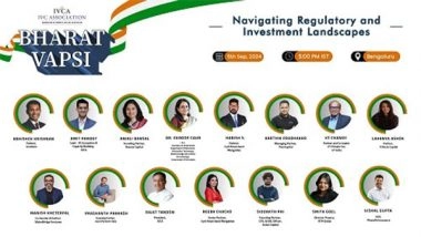 Business News | IVCA's Bharat Vapsi: Reverse Flipping Startups Take Centre Stage in India's Innovation Ecosystem