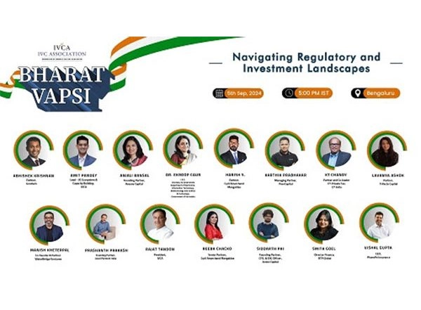 Business News | IVCA's Bharat Vapsi: Reverse Flipping Startups Take Centre Stage in India's Innovation Ecosystem