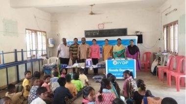Business News | IYDF and Netru Indru Mellisaikuzhu Provide Aid to Orphanage Children in Trichy