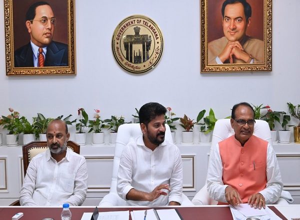 India News | Telangana Floods: CM Revanth Reddy Meets Union Ministers Shivraj Singh Chouhan, Bandi Sanjay