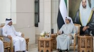 World News | Mansour Bin Zayed Receives Chief of Amiri Diwan of Qatar