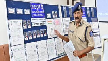 India News | Telangana: Rachakonda Police Bust Fake Job Racket; 3 Arrested