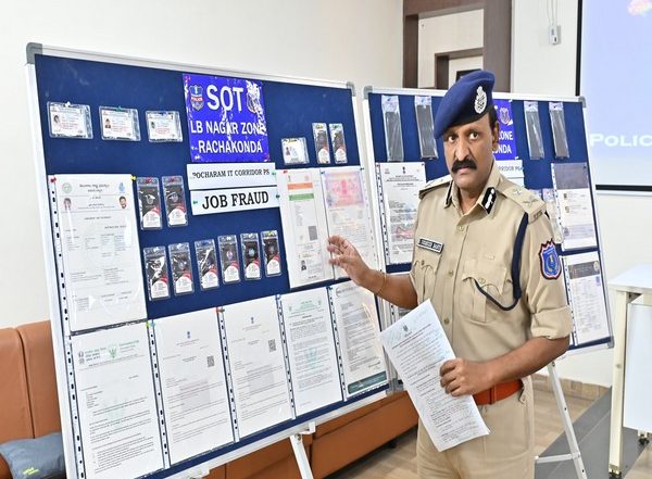 India News | Telangana: Rachakonda Police Bust Fake Job Racket; 3 Arrested