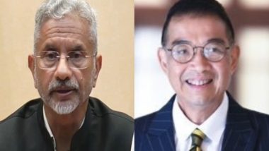 World News | EAM Jaishankar Congratulates Thai Counterpart on His Re-appointment