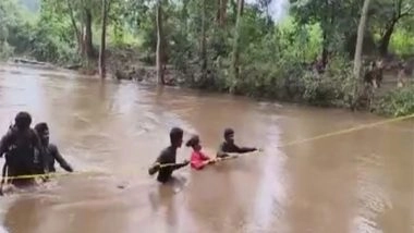 India News | Chhattisgarh: Heavy Rainfall in Sukma Cuts off Villages, Soldiers Step in to Assist