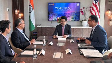 Business News | Tamil Nadu CM MK Stalin Explores Investment Opportunities in AI with BNY Mellon