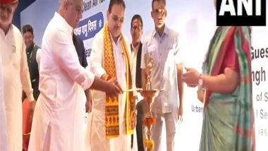 India News | Rajasthan CM Sharma, Union Min Bhupender Yadav Attend International Clean Air Day Event at JECC