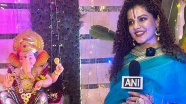 Entertainment News | Singer Palak Muchhal Urges Fans to Celebrate Ganesh Utsav in Eco-friendly Way