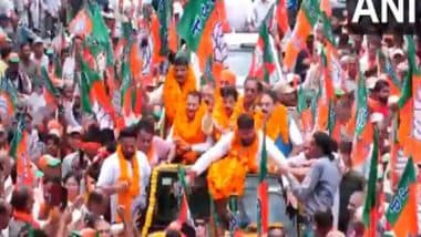 India News | BJP's Udhampur Candidate Submits Nomination Papers for J-K Assembly Polls