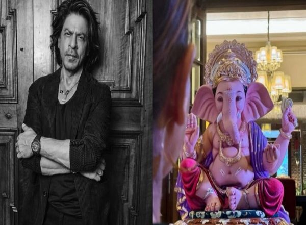 Entertainment News | Shah Rukh Khan Welcomes Ganpati Bappa at Mannat, Sends Heartfelt Wishes to Fans