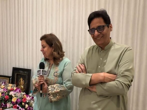 Entertainment News | Vashu Bhagnani Celebrates Ganesh Chaturthi with Family | LatestLY