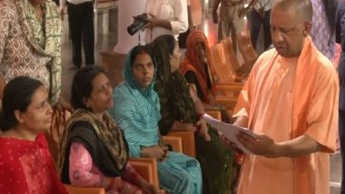 India News | CM Yogi Holds 'Janta Darshan' Program at Gorakhnath Temple in Gorakhpur