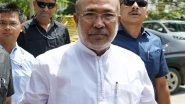 India News | Manipur CM Biren Singh Meets Governor with 18 MLAs Amid Fresh Incident of Violence
