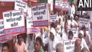India News | Congress Workers Hold Protests Demanding Local Candidates for Upcoming Assembly Elections