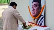 India News | Union Minister Sarbananda Sonowal Pays Tribute to Legendary Singer Bhupen Hazarika on His 98th Birth Anniversary