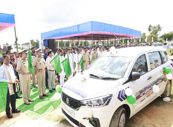 India News | Tripura CM Flags off 16 Vehicles in Agartala to Enhance State's Transportation Facilities