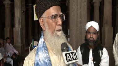 India News | Waqf is Religious Issue of Muslims, No Changes Can Be Made: Shahi Imam of Ahmedabad's Jama Masjid