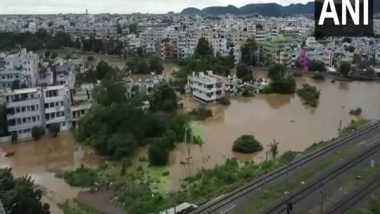 India News | Akshya Patra Foundation Distributes Food to Flood-effected People in Andhra Pradesh