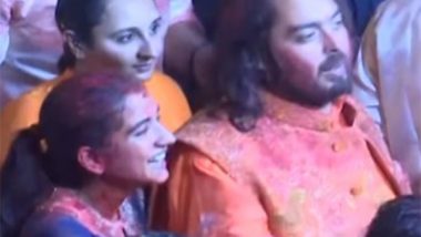 Entertainment News | Anant Ambani, Radhika Merchant Dance Their Hearts out During Ganpati Visarjan