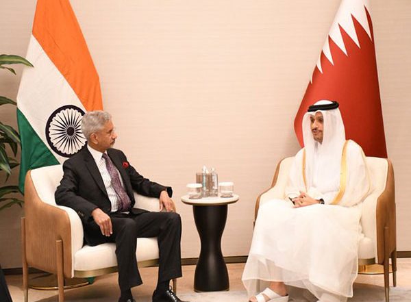 World News | EAM Jaishankar, Qatar PM Discuss Taking Forward Bilateral Ties