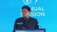 Business News | Auto Component Sector on Road to Reach USD 100 Billion Export by 2030: Piyush Goyal