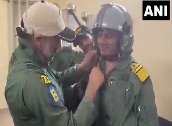 India News | Historic Flight by Vice Chiefs of Army, Navy, and Air Force in LCA Tejas Fighter Jet