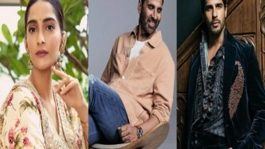 Entertainment News | From Sidharth Malhotra to Sonam Kapoor, Celebs Extend Birthday Wishes to Akshay Kumar