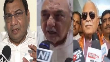 India News | Congress, AAP Fail to Reach Alliance for Haryana Polls; Hooda, Khattar Exude Confidence of Victory
