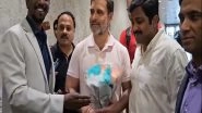 World News | Congress Leader Rahul Gandhi Arrives in Washington DC, to Meet Diaspora, Students