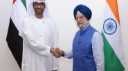 World News | Minister Hardeep Singh Puri Meets UAE Minister of Industry
