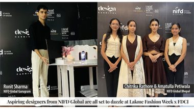 Business News | Lakme Fashion Week X FDCI Next Stop for Chitrika Rathore, Amatulla Petiwala and Ronit Sharma