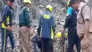 India News | Death Toll in Sonprayag Landslide Increases to Five; Three Injured