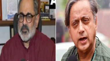 India News | Delhi Court Lists Defamation Complaint of Rajeev Chandrasekhar Against Shashi Tharoor