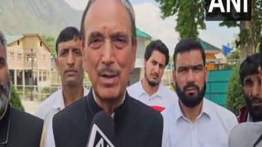 India News | Ghulam Nabi Azad 'welcomes' Interim Bail Granted to Engineer Rashid