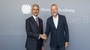 World News | EAM Jaishankar Meets Chairperson of Deutscher Bundestag Committee on Foreign Affairs, Discusses Global Challenges