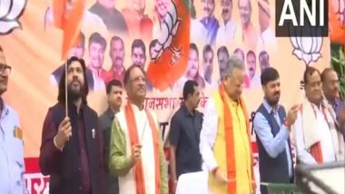 India News | Chhattisgarh CM Vishnu Deo Sai Flags off Buses Ferrying BJP Workers to Panchteerth Journey