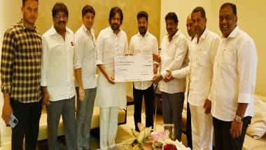 India News | Andhra Pradesh Deputy CM Pawan Kalyan Donates Rs 1 Crore to Telangana CMRF