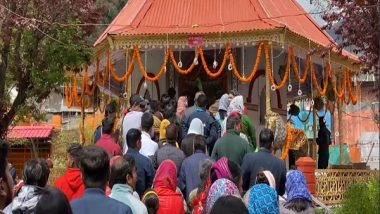 Nanda Devi Festival Begins With Consecration of Idols of Maa Nanda-Sunanda at Maa Naina Devi Temple in Nainital, Devotees Arrive for ‘Darshan’ in Large Numbers