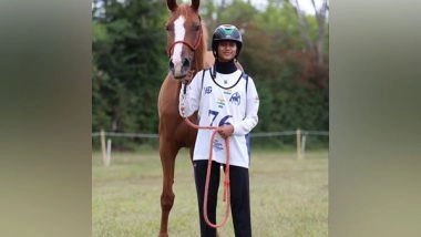 Business News | Nida Anjum Chelat; Symbol of India's Endurance Makes History as the First Indian to Complete FEI Endurance World Championship for Seniors