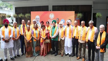 Former Bureaucrats, Eminent Ex-Servicemen Join BJP in Presence of Union Minister Hardeep Singh Puri, List of Names Here (See Pics)