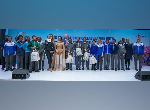 Business News | Merck Foundation CEO Senator Rasha Kelej Together with Botswana First Lady Support the Education of 40 Schoolgirls in the Country