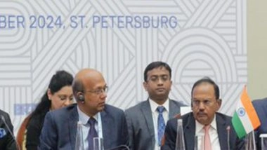 World News | NSA Ajit Doval Participates in BRICS Meeting in Russia